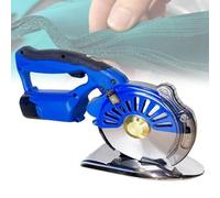 KLYDBMYT Tijeras eléctricas inalámbricas, cortadora rotativa de Tela, 5 velocidades, Grosor máximo de Corte: 27 mm, para Cortar cartón (125 mm)