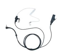 Klykon Auriculares de tubo acústico de 2 hilos con PTT y micrófono, compatibles con Motorola Talkabout Walkie-Talkies TLKR T92 H2O, T60, T80, T82, MD200TPR, MH230R de 2 vías