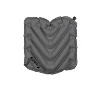 Klymit Asiento en V, cojín de Viaje Inflable Ligero, Ideal para Camping, gradas o Almohadilla de Vidrio, Color Gris