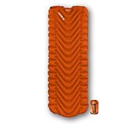Klymit Static V - Colchoneta Inflable para Camping y Senderismo, mochileros, Cama de Aire Ligera, Color Naranja