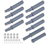 KLYNGTSK 10 PCS Amortiguadores Magnéticos Push to Open Presión Magnética con Tornillos, Parches, Gotas de Pegamento Cierre de Push Empuje para Abrir Sistema Amortiguador para Reducir el Ruido