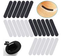 KLYNGTSK 24 PCS Reductor de Talla de Sombrero Autoadhesivo Banda Reductora de Espuma Gorro de Espuma Reducida para Varios Sombreros (Negro y Blanco)