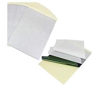 KLYNGTSK 25 PCS Papel de Transferencia de Tatuajes de 4 Capas Papel Transfer Tattoo de Tamaño A4 Papel Transfer para Tatuajes Hectógrafos (30 x 20.7cm/11,8 x 8,1 Pulgadas)