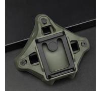 KLYso For MK General Casco Combate Caza Accesorios Tatical 3 Agujeros NVG Esqueleto Cubierta Rhino Montaje Adaptador NVG Montaje (Color : RG)