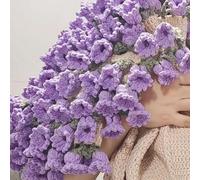 KLYso Manta De Flores De Ganchillo con Ramo De Rosas, Hecha A Mano, Suave Y Ligera, (A4,Finished Blanket 1.1M)