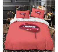 KLZXCVBNMQW 3 Piezas Microfibra Lip Funda Edredon Cremallera Fundas Almohada Lavables Vibrant Pop Funda de Edredón for niña Double（200x200cm）