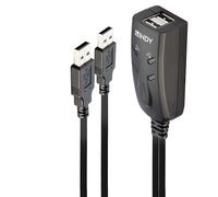 Lindy 32165 Negro interruptor KVM - Periférico de entrada (USB, USB, Negro, 1.1 m)