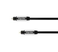 KM0318 Cable óptico TOSLINK-TOSLINK 0.5M Cable de Sonido KRUGER MATZ