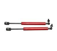 KMAGE 2pcs para VW para Tiguan 2007-2019 Capó Delantero del Coche Capó Modificar Puntales De Gas De Elevación De Apoyo Amortiguador De Choque Resorte Gas Capó Motor(Red Carbon Fiber)