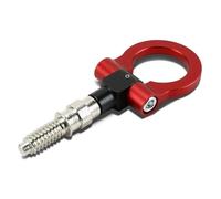 KMAGE Barras De Remolque para Coche, Ganchos De Remolque De Carrera para E46, E81, E30 Y E36 Tapa de Gancho de Remolque(Red)