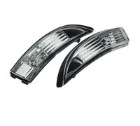 KMAGE Carcasa Del Espejo Retrovisor De La Puerta Luz LED Lateral Señal Giro Izquierda Y Derecha Para Ford Para Fiesta MK7 MK7.5 2009-2017 1748314 1748313 Luz Señal Giro(Pair)