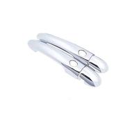 KMAGE Cubierta Manija Puerta Cromada Pintura Reinstalación Para Renault Para MeganeII MK2 2 2004 2002~2009pegatinas Estilo Decoración Accesorios Automóvil(2 Button 2 Door)