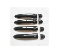 KMAGE Cubierta Manija Puerta Cubiertas De Manijas Embellecedoras Para Renault Para Megane 2 Ii MK2 Accesorios De Plástico Imitación De Fibra De Carbono(4DC1K4)
