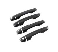 KMAGE Embellecedor Protección Cubierta Pestillo Coche Fibra Carbono Para Mitsubishi Para Outlander2022 2023 2024ABS LHD Tazón Manija Puerta Lateral Externa(Without hole)