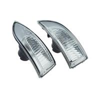 KMAGE Intermitente Retrovisor Con Lente Transparente Sin Bombilla Para Renault Para Megane 3 Para Latitude Para Fluence Para Scenic III 261656470R(A pair)