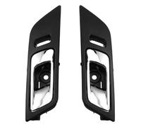 KMAGE Manija Puerta Interior 1 Par Manijas Puerta Interiores Cromadas FR3Z-6322601-AC FR3Z-6322600-AC FR3Z 6322601AA FR3Z 6322600AA Para Ford Para Mustang 2015-2018