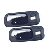 KMAGE Manija Puerta Interior Manija Puerta Interior Delantera Y Trasera 2 Piezas Para CR-V 2.0L 1997-2001 Para Odyssey 2.2L 2.3L 1995-1998(2 Pcs Black Right)