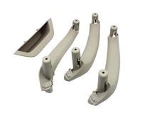 KMAGE Manija Puerta Interior Para X3 X4 F25 F26 2010-2013 2014 2015 2016 Manijas Puerta Interiores Izquierda Y Derecha Panel Puerta Cubierta Embellecedora Reposabrazos(LHD 4PCS Oyster)