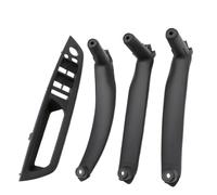 KMAGE Manija Puerta Interior Para X5 X6 E70 E71 E72 2007 2008 2009 2010 2011 2012 2013 2014 Reposabrazos Puerta Interior Coche Tirador Cubierta Manija Conjunto Molduras(LHD Black)