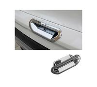 KMAGE Para Ford Para Escape Para Kuga 2013 2014 2015 2016-2019 Manija Puerta Maletero Trasero Automóvil Cubierta Cuenco Embellecedor ABS Estilo Bisel(Plata)