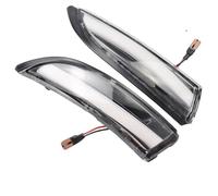 KMAGE Para Ford Para Fiesta MK6 VI UK MK7 2008-2017 B-Max 2012 2013-2017 Luz LED De Señal De Giro Dinámica Para Espejo Lateral Intermitente Secuencial Luz Señal Giro(Yellow-crystal)