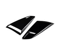 KMAGE para Ford para Mustang 2015-2020 Coupe 1/4 Quarter Glossy Black Car Side Window Quarter Louver Side Vent Scoop Cover Trim