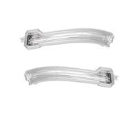KMAGE Para Ford Para Taurus 2015 2016 2017 2018 Luz Señal De Giro Espejo Lateral Coche(A pair)