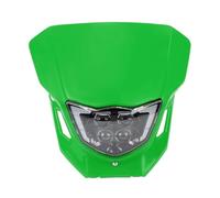 KMAGE Para Para WR YZ 250 450F 250F CQR250 Conjunto Faros LED Moto Cross(Verde)