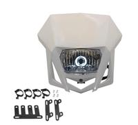 KMAGE Placa De Faro Para Motocicleta WR450F, YZ250F, XT250X, XT600, TTR250, Accesorios Para Moto Enduro (Blanco)