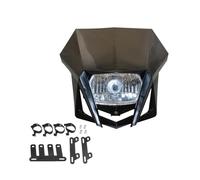 KMAGE Placa De Faro Para Motocicleta XR CRF 150 230 250 450, Accesorios Para Moto Enduro (Black)