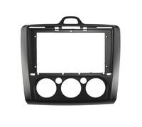 KMAGE Radio Coche 9 Pulgadas con GPS MP5 Reproductor Estéreo Unidad Principal 2 DIN Marco De Tablero para F&ORD para Focus 2 MK2 2004-2011 Panel Radio Coche(Frame MT)