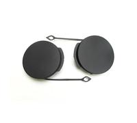 KMAGE Tapa Ojo Remolque Coche 8Z08984063FZ para A2 2000 2001 2002 2003 2004 2005 Parachoques Delantero De Coche Tapa De Gancho De Remolque De Plástico Gris