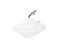 KMAGE Tapa Ojo Remolque Coche para Peugeot 2008 2019 2020 2021 Cubierta De Gancho De Remolque para Parachoques Delantero De Coche(Blanco)