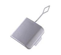 KMAGE Tapa Protectora del Gancho De Remolque del Parachoques Delantero para Mercedes para Benz Clase C W203 (2001-2007), Color Plata, Número De Pieza Tapa de Gancho de Remolque