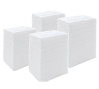 KMAKII Recambios de trapeador seco para barredora, paños desechables para barrido en seco, toallitas de piso desechables, almohadillas de fregona, recambios de paños electrostáticos, paquete de 120