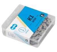 KMC Cadena K1 Wide 1 velocidad negro/gris 1 velocidades