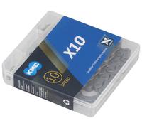 KMC, Cadena X10 114 ESLABONES 10V. GRIS