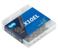 KMC - CADENA KMC X10 EL LIGHT 114 ESLABONES 10V.CROMADO