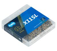 KMC X11sl - Cadena Unisex, Color Dorado y Negro, 1,27 x 2,74 cm