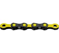 Cadena KMC DLC12 12V 126 eslabones negro amarillo
