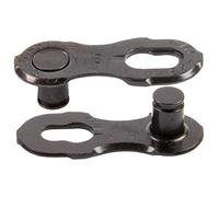 KMC 10 velocidades DLC Missinglink Enlace de unión, Unisex, Negro, 2 Pares