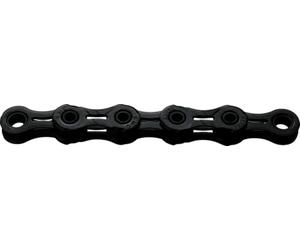 KMC DLC11 - Cadena encerada de 11 velocidades, color negro, 118 eslabones