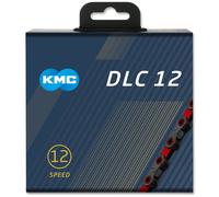 KMC DLC12 12 Speed Chain Black / Red