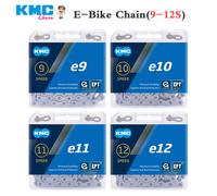 KMC E-BiKE E8 E9 E10 E11 E12 cadena 8 9 10 11 12 velocidades 136 eslabones antioxidante bicicleta deportiva eléctrica cadenas de bicicleta eléctrica originales KMC 136L e10