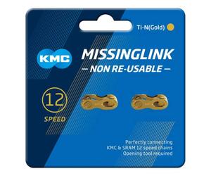 KMC | Enganches De Cadena 12v -oro - 1/2" X 11/128" Medida del pasador: 5.2 mm Conexión perfecta. Compatible con KMC, Sram, Shimano de 12 velocidades. DARK GREY