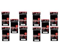 KMC Hyper Matte Sleeves Black ?10 Sets (10 Packs/total 800 Sheets) (Japan Import) by KMC