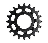KMC Shimano Wide Sproket, Unisex, Negro, 20T