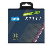 KMC TT11 Neo Chrome Waxed 118L chain