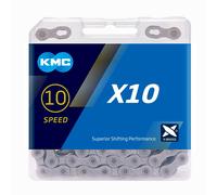 KMC X10 Chain Grey 114 Link 10 Speed Bicycle Chain
