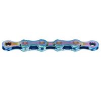 KMC X11 Catena a 11 velocità, blu aurora, 118 maglie